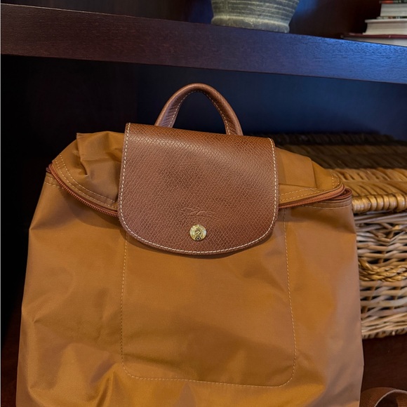 Longchamp Brown and Tan Backpack - Picture 3 of 6